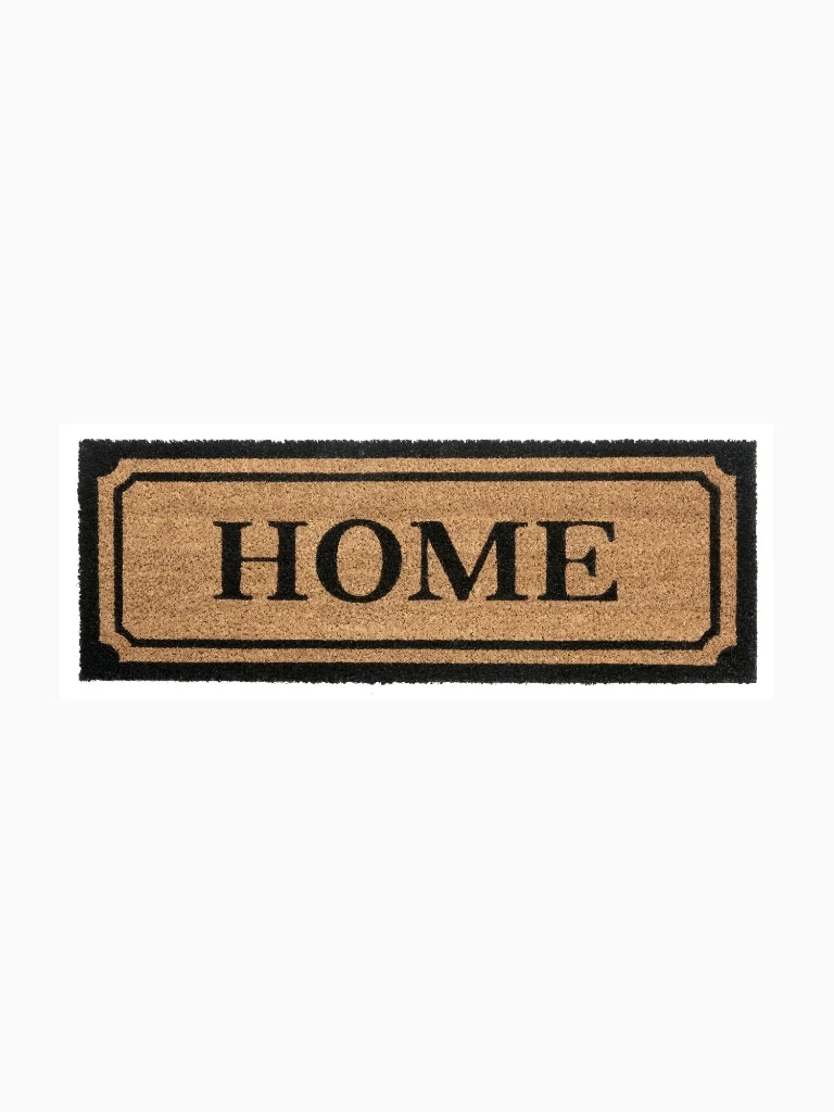 Fußmatte Außen Innen Home Beige