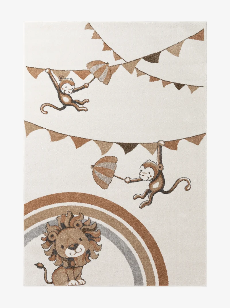 Villeroy & Boch Kinderteppich Tiere Boho Kids Beige Creme