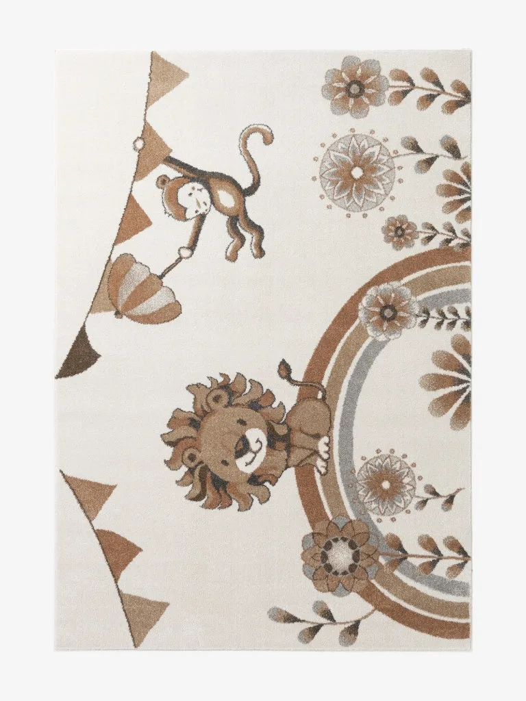 Villeroy & Boch Kinderteppich Tiere Boho Kids Beige Creme