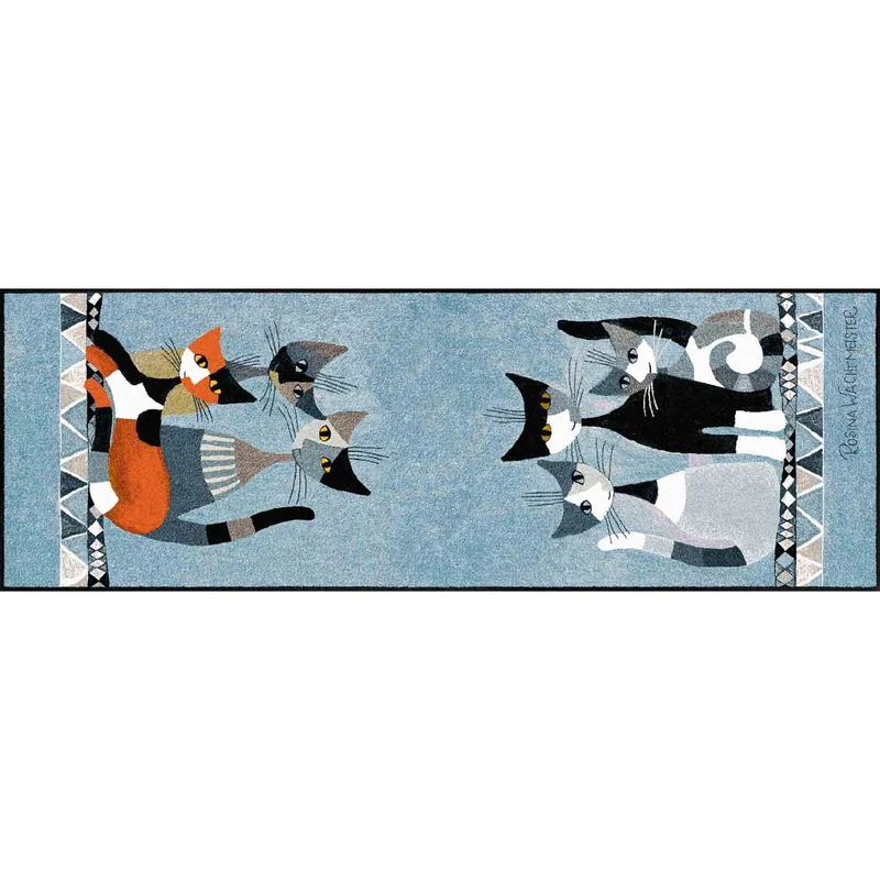 Teppichläufer 60x180 Rosina Wachtmeister Siamo in sei