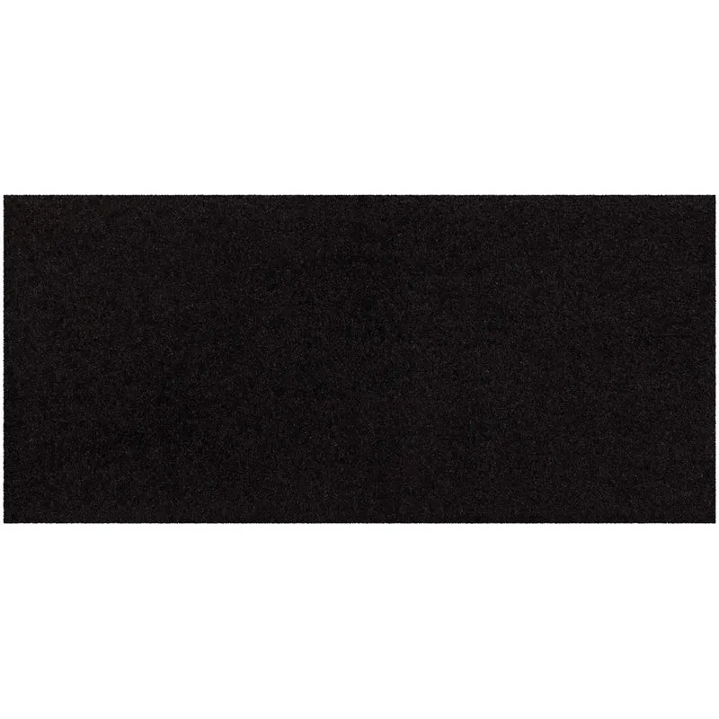 Fußmatte 30x60 Uni Schwarz