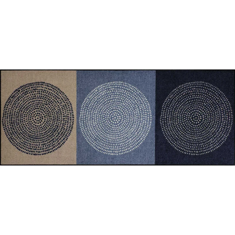 Teppichläufer 75x190 Nestor Denim blau