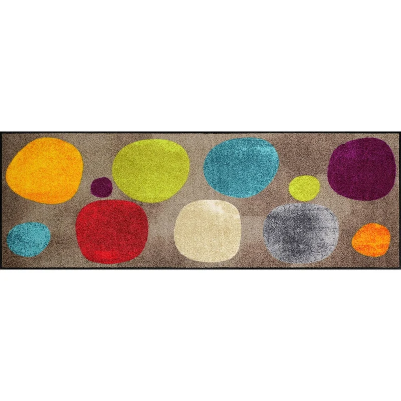 Teppichläufer 60x180 Broken Dots Colourful