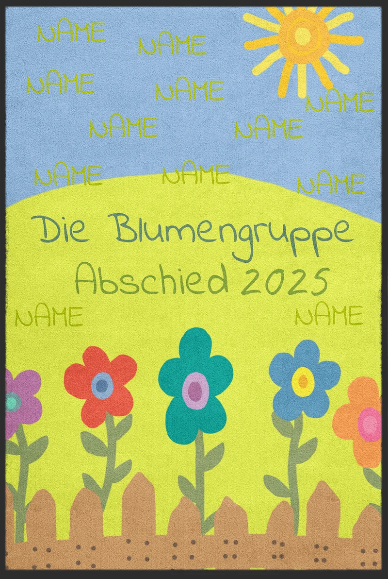 Abschiedsgeschenk Fussmatte 10277