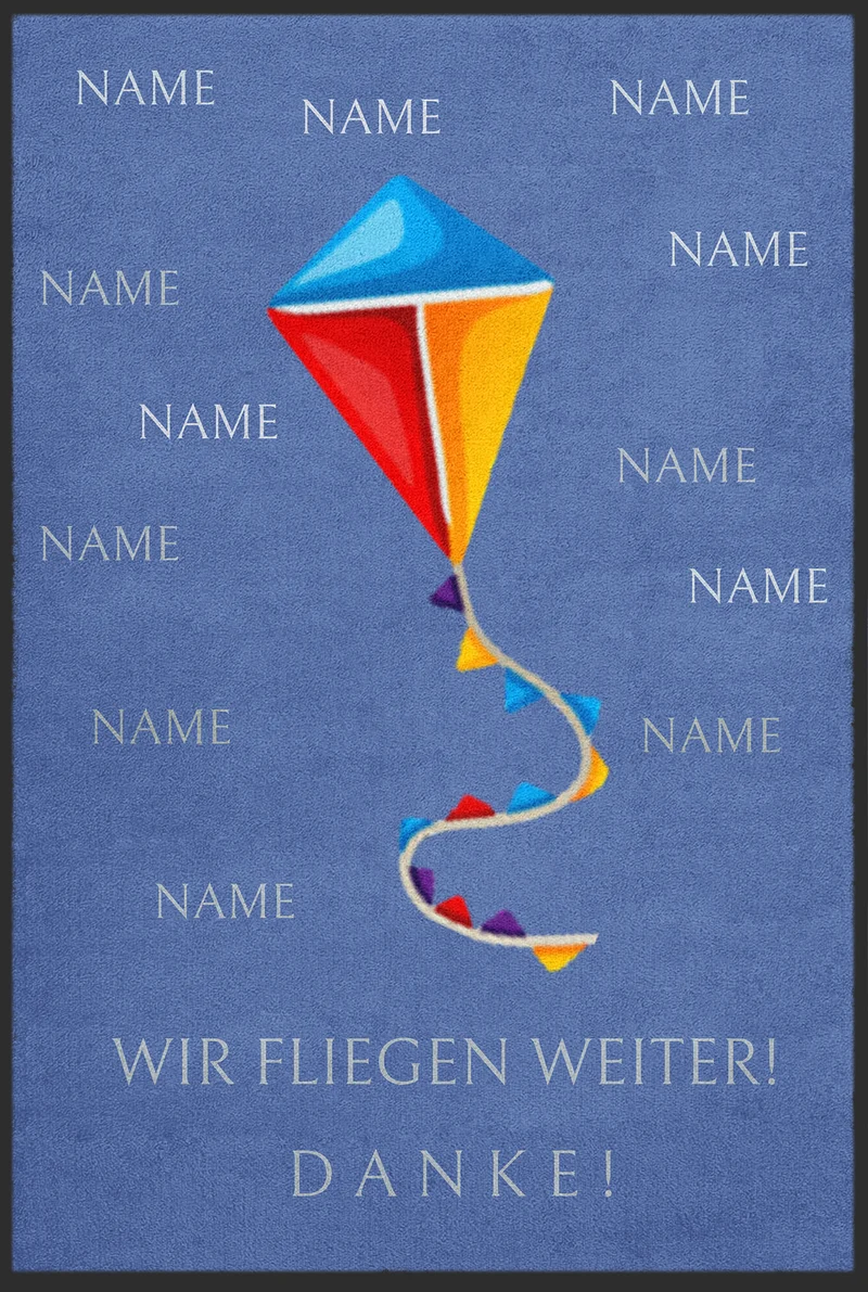 Abschiedsgeschenk Fussmatte 10285