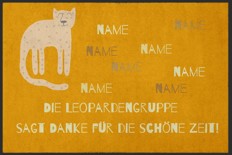 Abschiedsgeschenk Fussmatte 10262