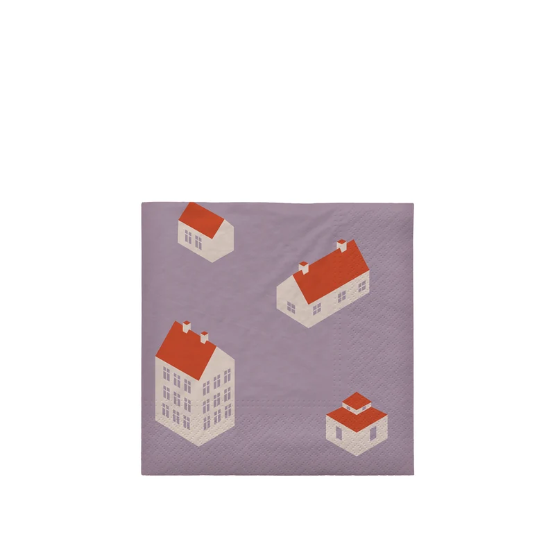 BO – Papierserviette, Lavendelgrau