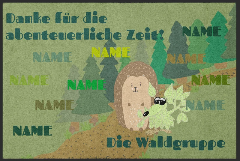 Abschiedsgeschenk Fussmatte 10253