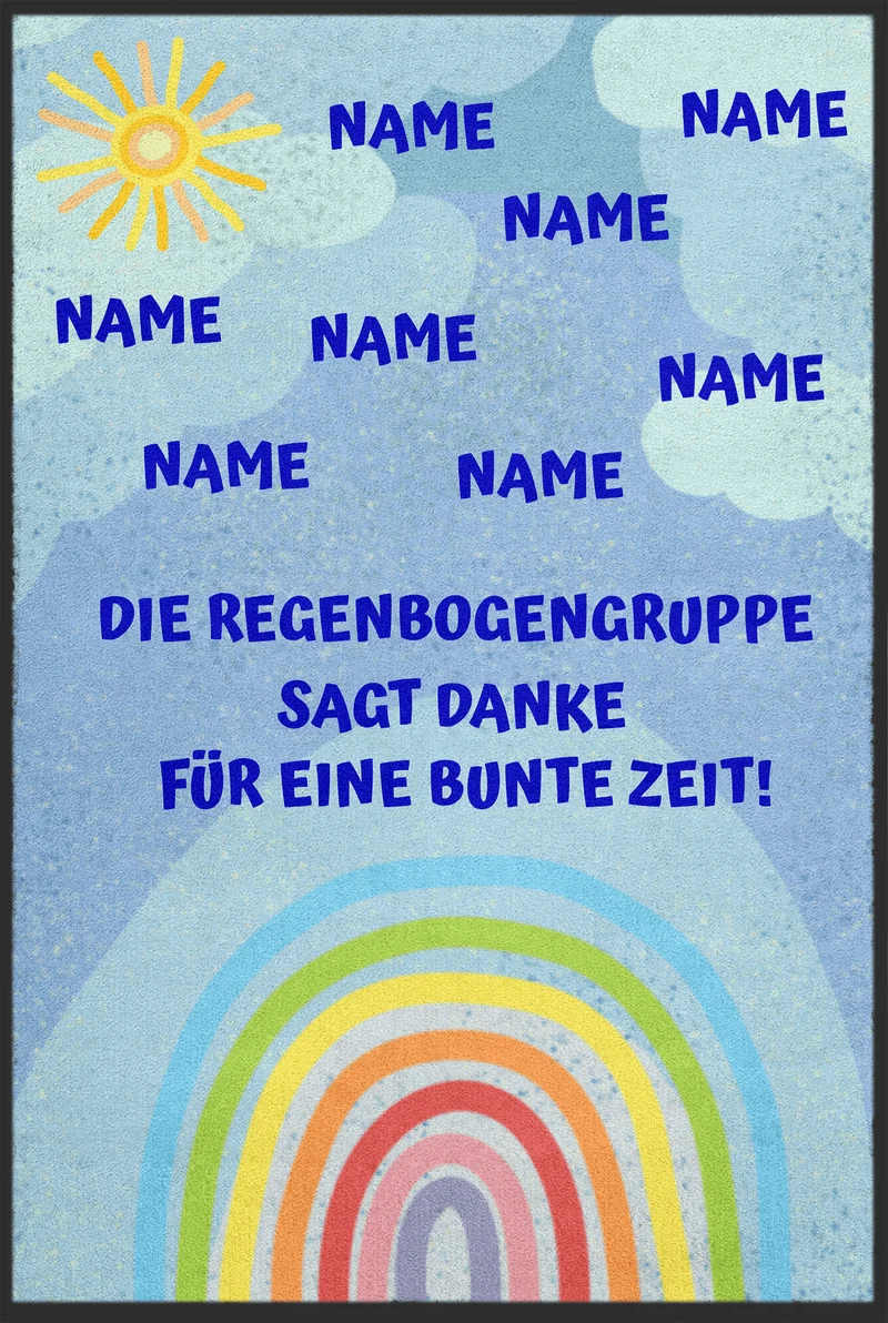 Abschiedsgeschenk Fussmatte 10251