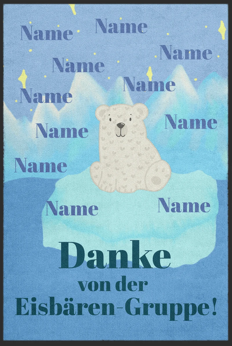 Abschiedsgeschenk Fussmatte 10289