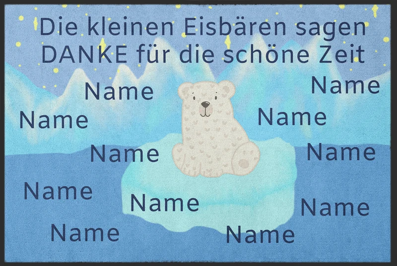 Abschiedsgeschenk Fussmatte 10222