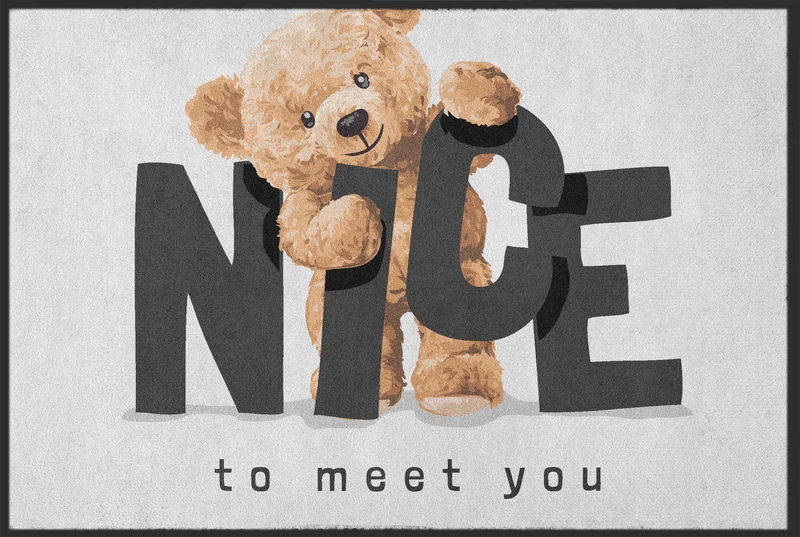 Fussmatte Nice to meet you 11135
