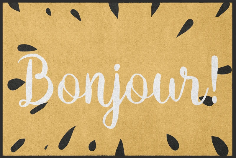 Fussmatte Bonjour 10859