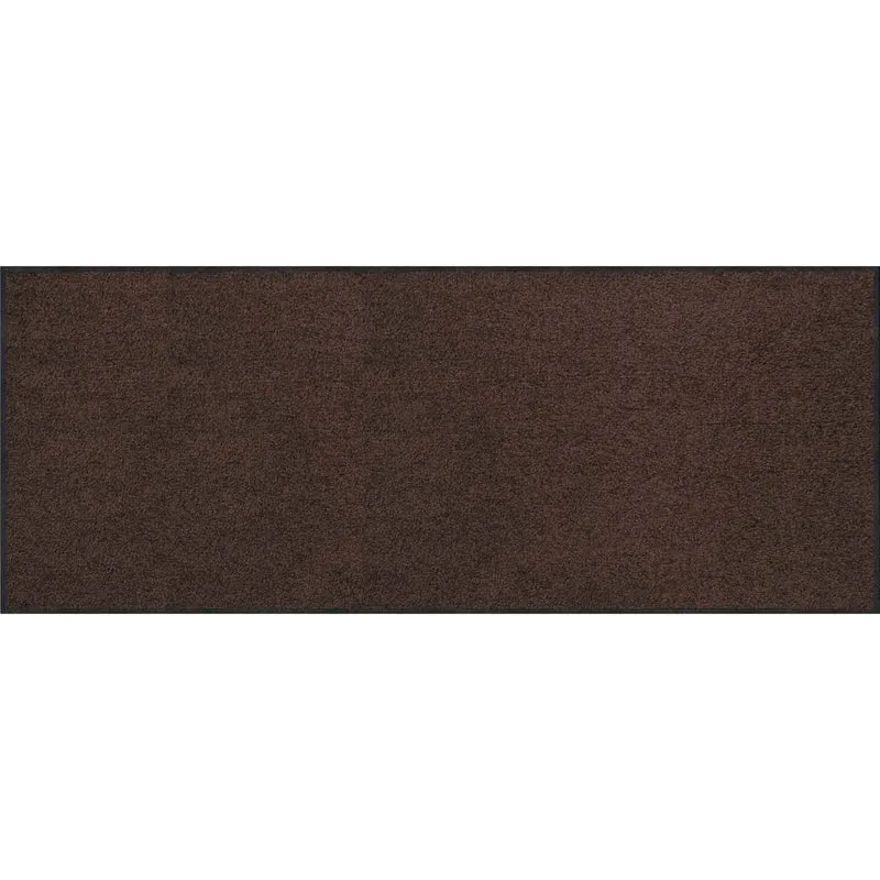 Teppichläufer 60x180 Uni Schokobraun