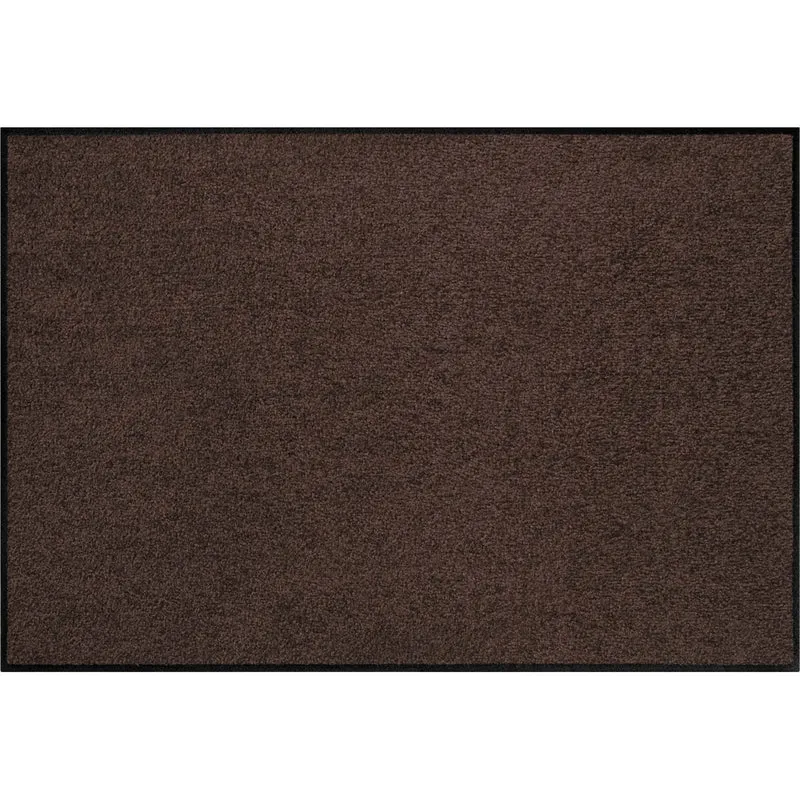 Fußmatte 50x75 Uni Schokobraun