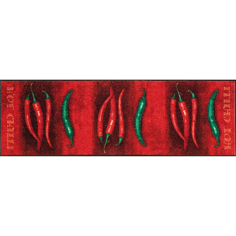 Teppichläufer 60x180 Hot Chilli rot