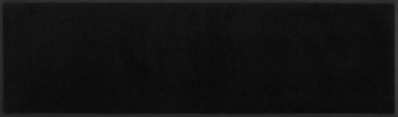 Läufer 35x120 Raven Black schwarz