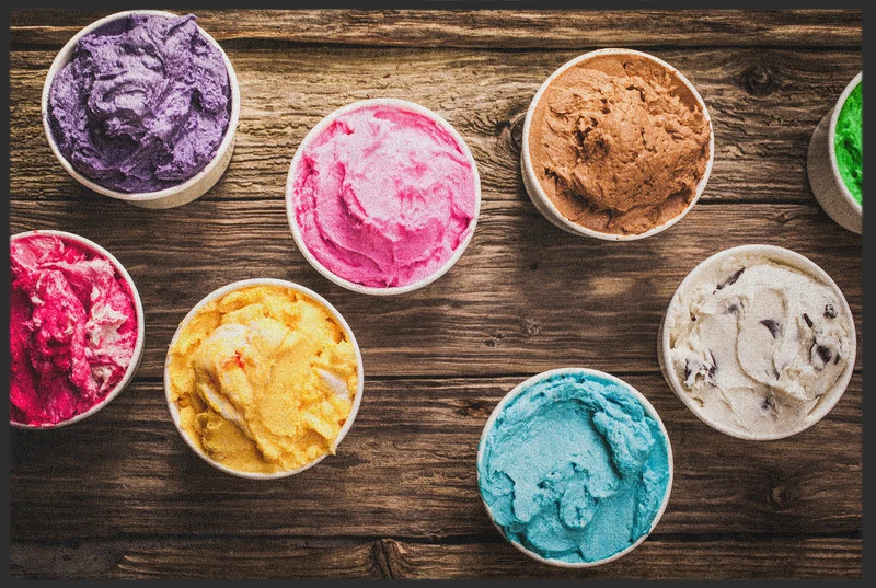 Fussmatte Eis 10431