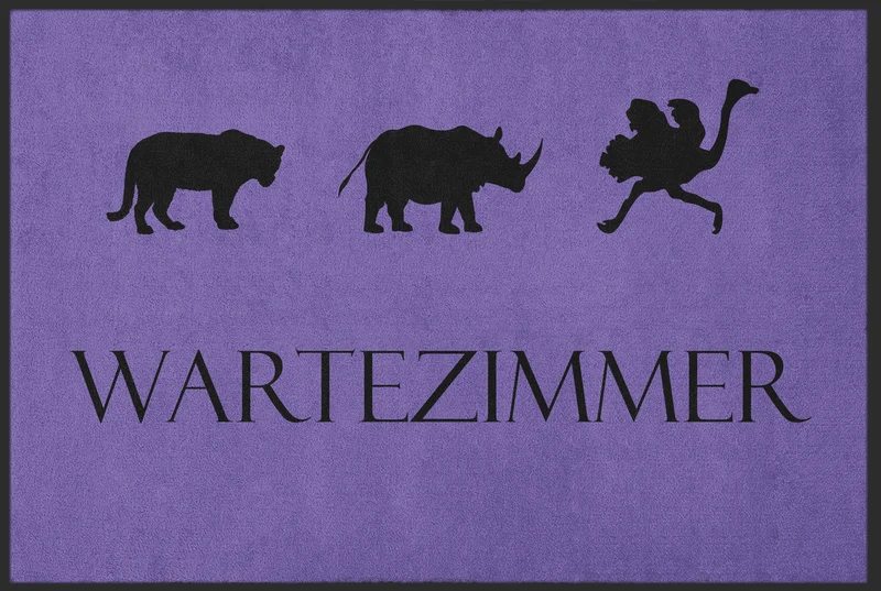 Fussmatte Wartezimmer 10611