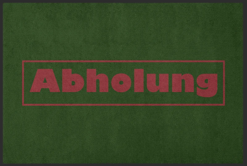 Fussmatte Abholung 10595