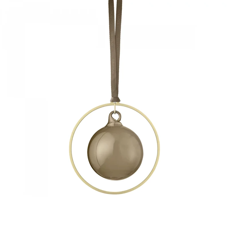 BLOMUS Weihnachtsschmuck Kitai Glaskugeln Coffee