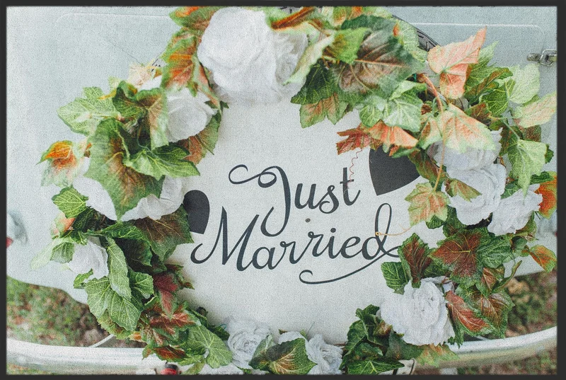 Fussmatte Just Married 10176