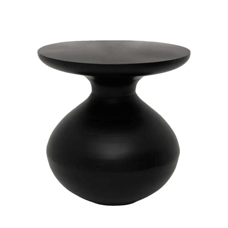 Beistelltisch Tummy Schwarz