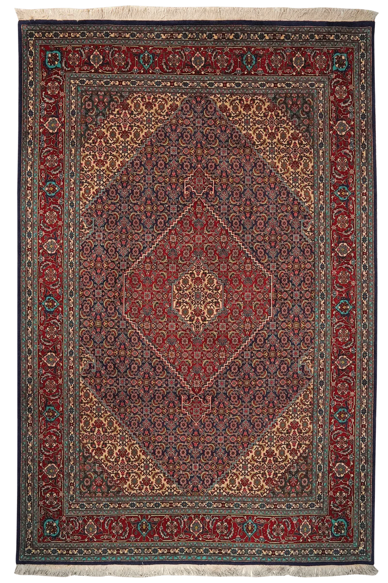 Tabriz Old · Handgeknüpft – Blau, 295x200 cm