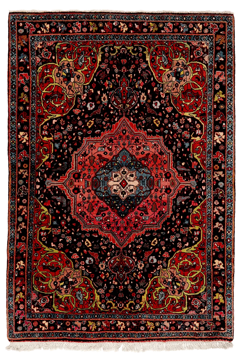 Bidjar · Handgeknüpft – Blau, 159x113 cm