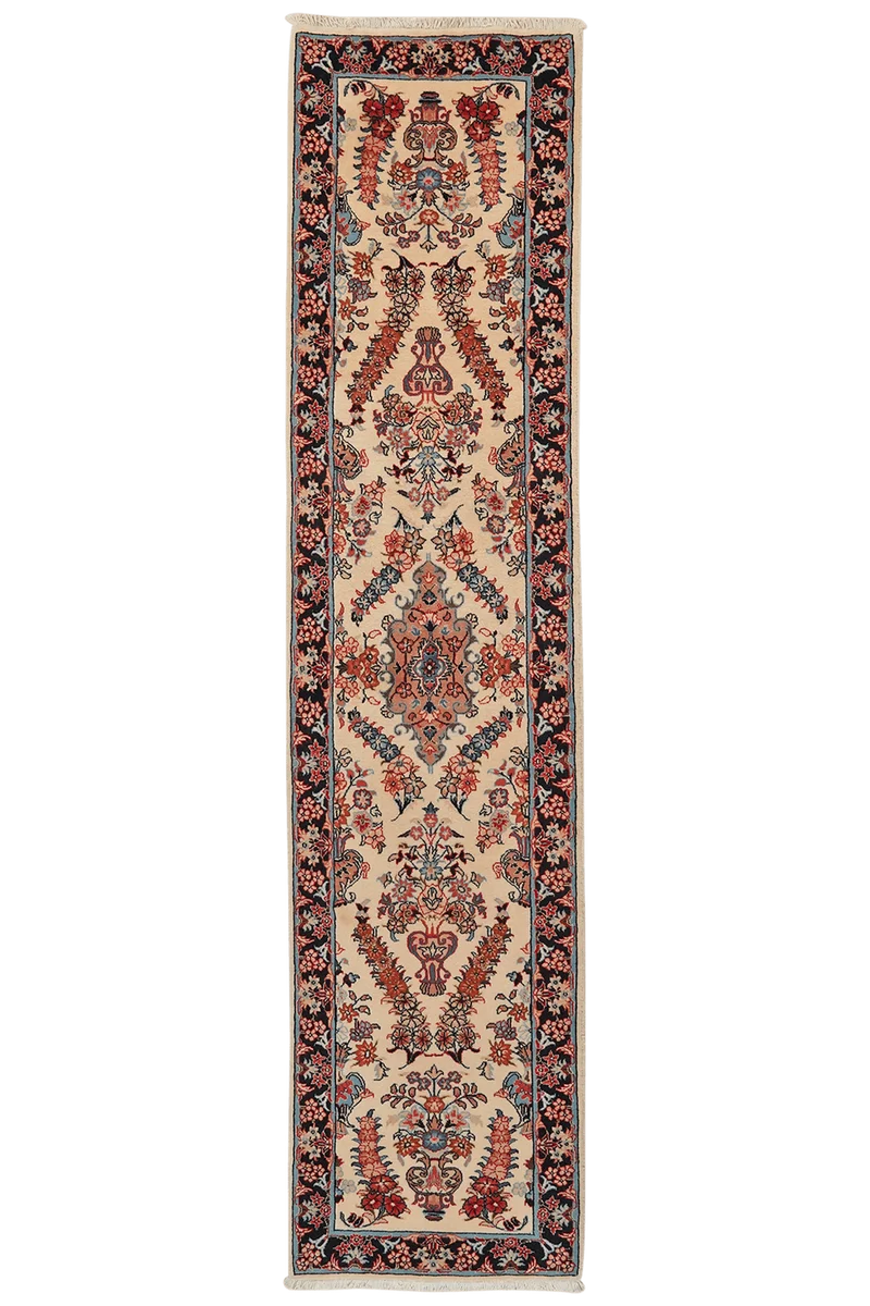 Sarough · Handgeknüpft – Beige, 295x67 cm