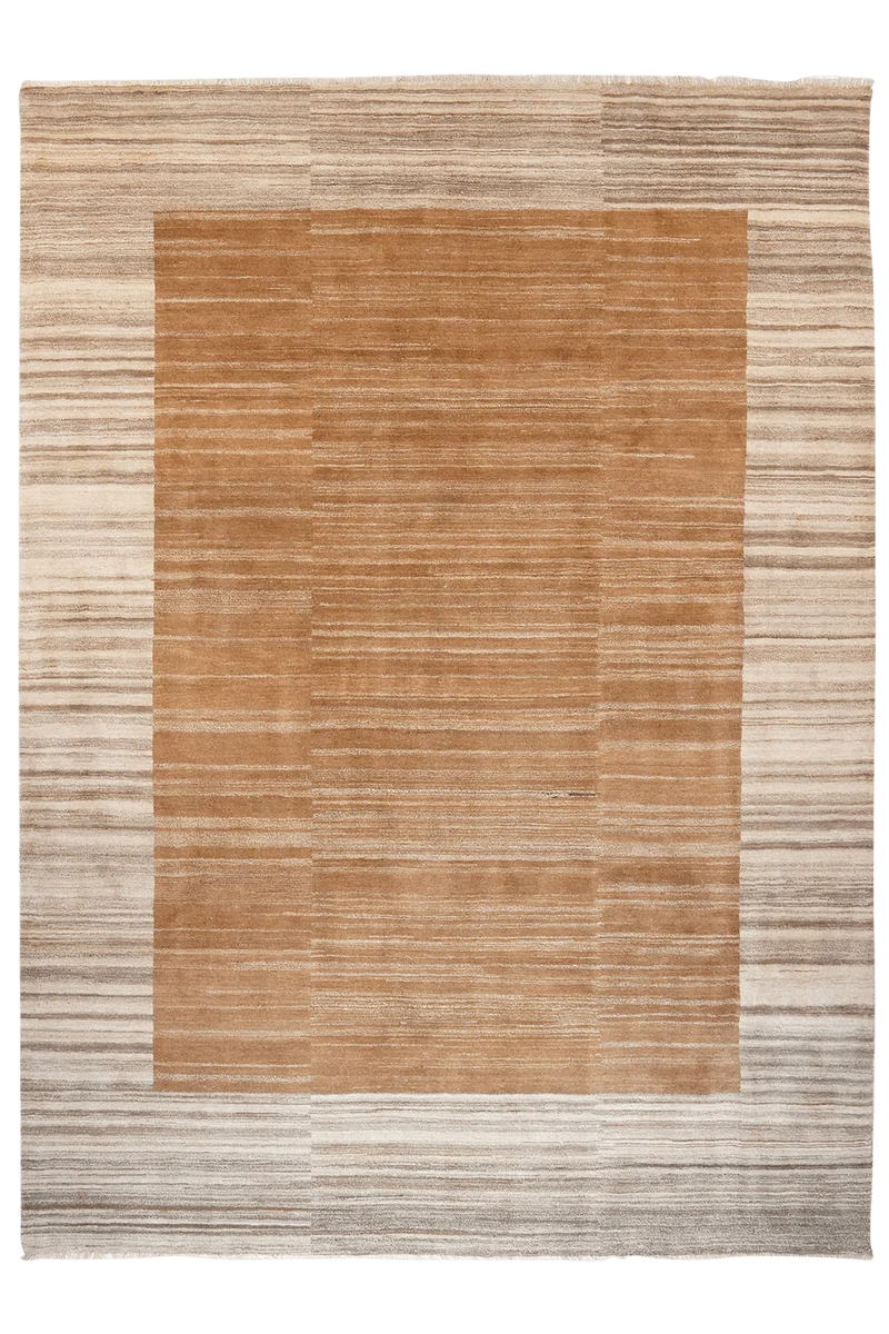 Gabbeh · Handgeknüpft – Braun, 334x244 cm
