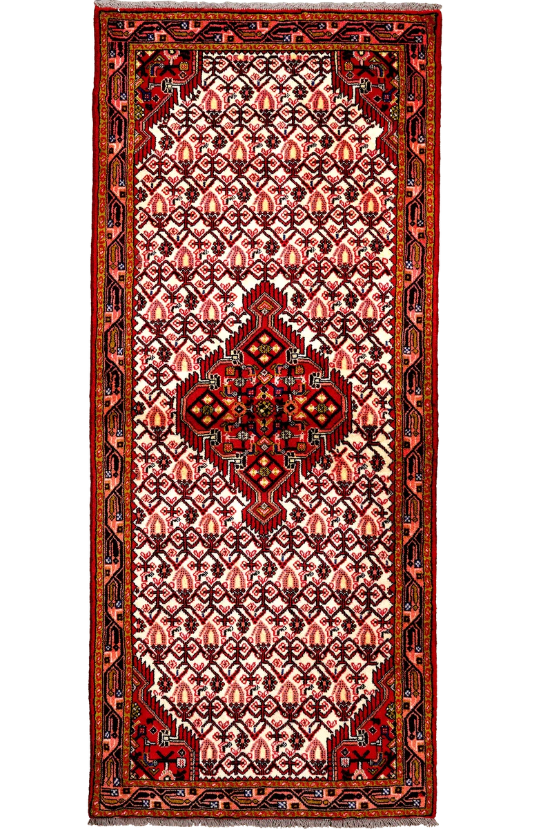 Assadabad · Handgeknüpft – Beige, 189x81 cm