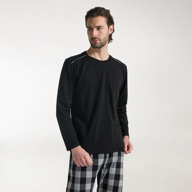 Pigiama filippo in Jersey di Cotone