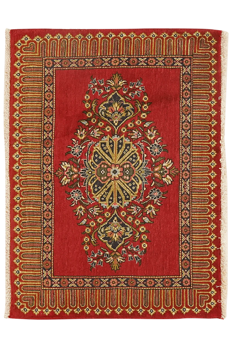 Kashan · Handgeknüpft – Rot, 62x87 cm