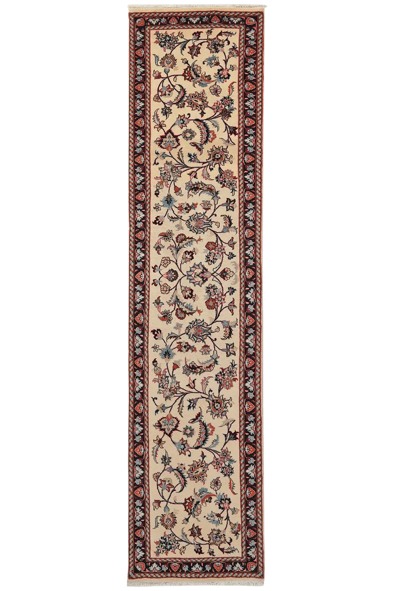 Sarough · Handgeknüpft – Beige, 293x69 cm
