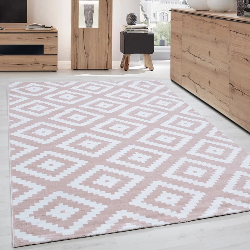 Carpettex Kurzflor Teppich Einfarbig Modern Pflegeleicht Weich