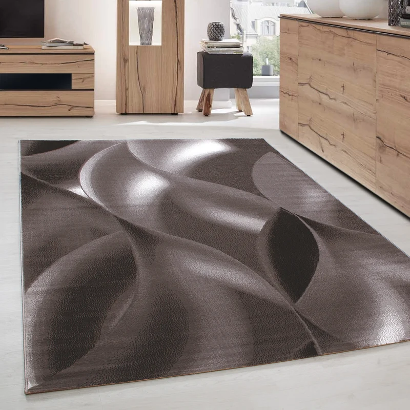 Carpettex Kurzflor Teppich Einfarbig Modern Pflegeleicht Weich
