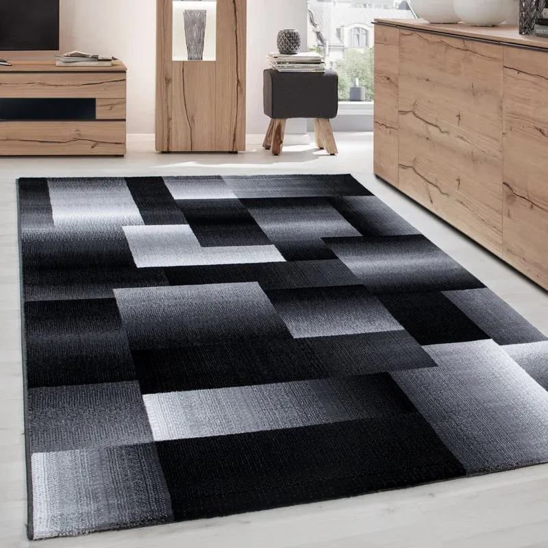 Carpettex Kurzflor Teppich Modernes Muster Pflegeleicht