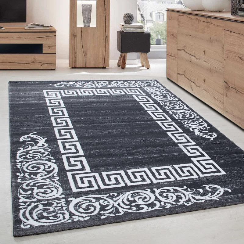 Carpettex Kurzflor Teppich Modernes Muster Pflegeleicht