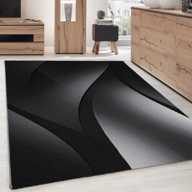 Carpettex Kurzflor Teppich Einfarbig Modern Pflegeleicht Weich