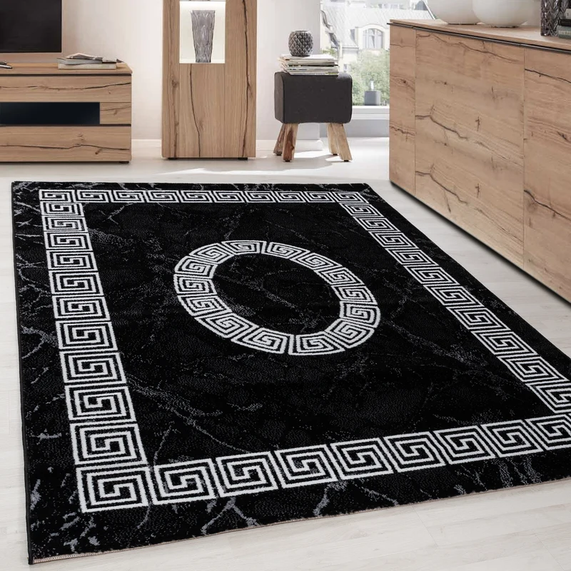 Carpettex Kurzflor Teppich Einfarbig Modern Pflegeleicht Weich