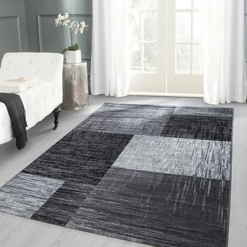 Carpettex Kurzflor Teppich Einfarbig Modern Pflegeleicht Weich