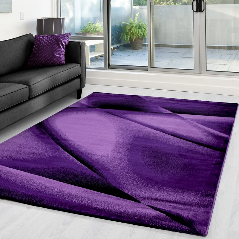 Carpettex Kurzflor Teppich Modernes Muster Pflegeleicht