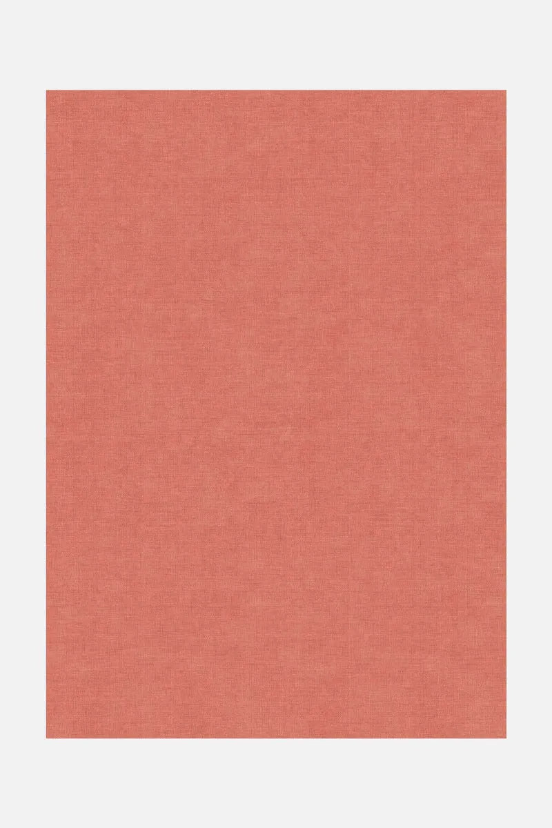 Jute-Haptik Mono Karneol Teppich