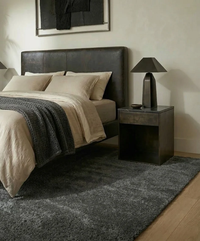 Tappeto Moderno Desio Grigio