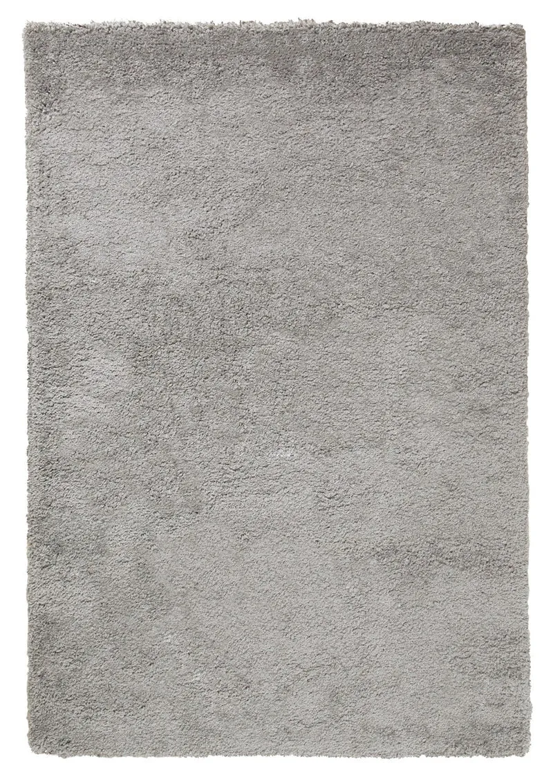 Tappeto Moderno Shaggy Oscar Grigio