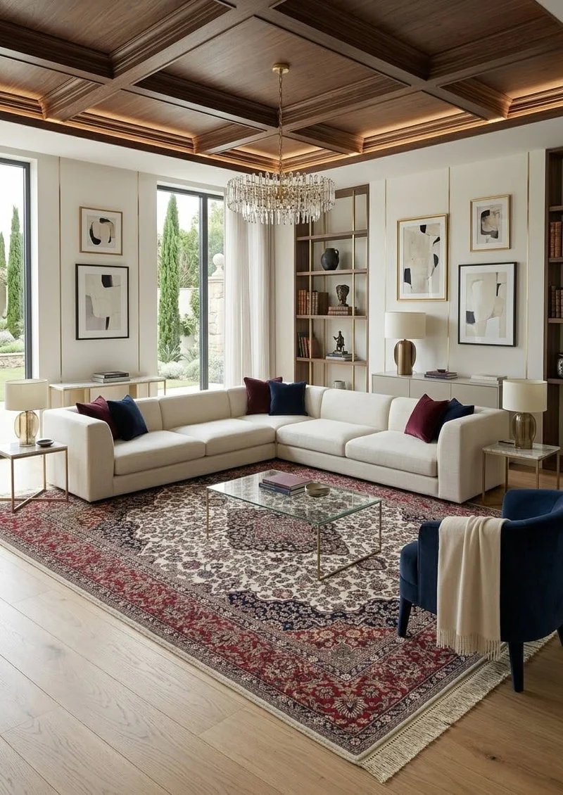 Tappeto Classico Farshian Beige