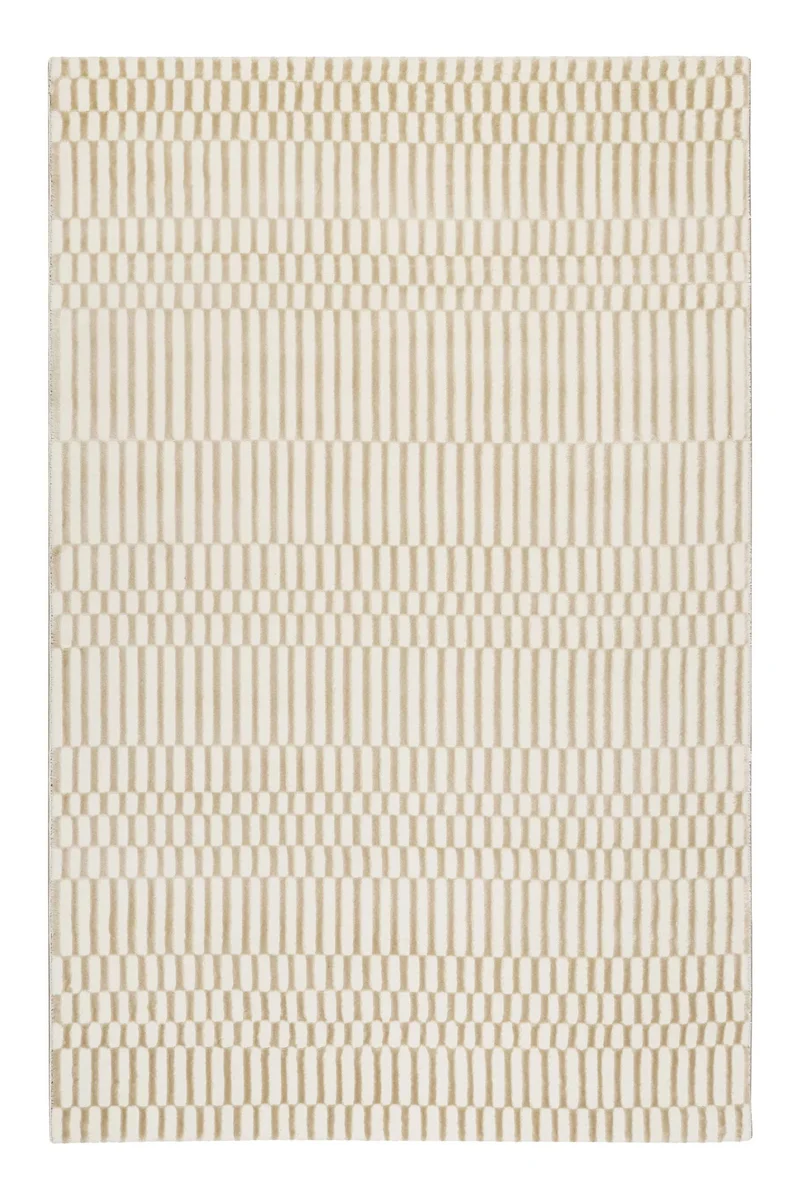 Esprit Teppich Creme Beige Kurzflor "Linn"