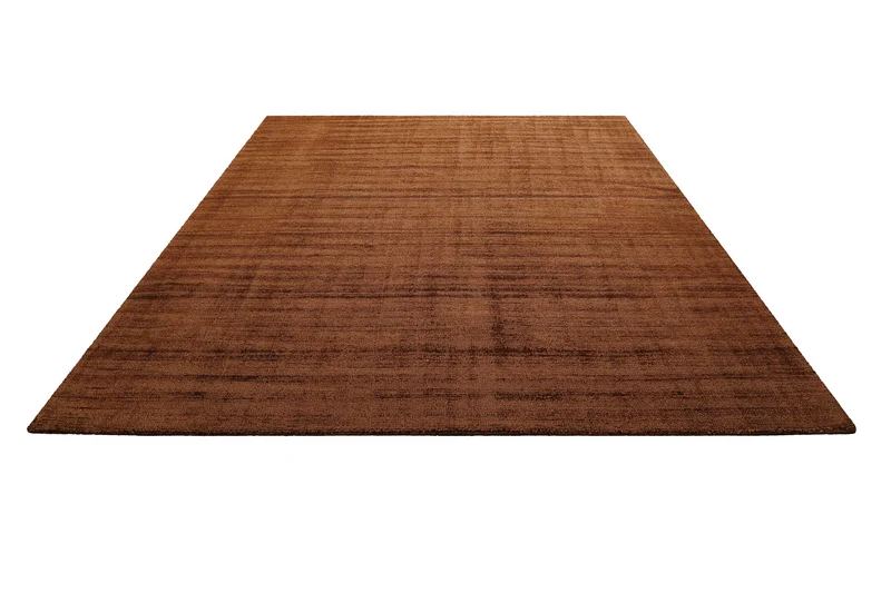 Teppich Terracotta Braun Kurzflor "Miramonti" Homie Living