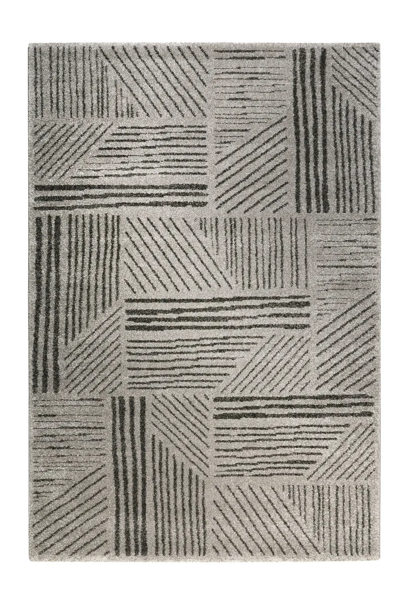 ESPRIT Webteppich grau "Scribble"
